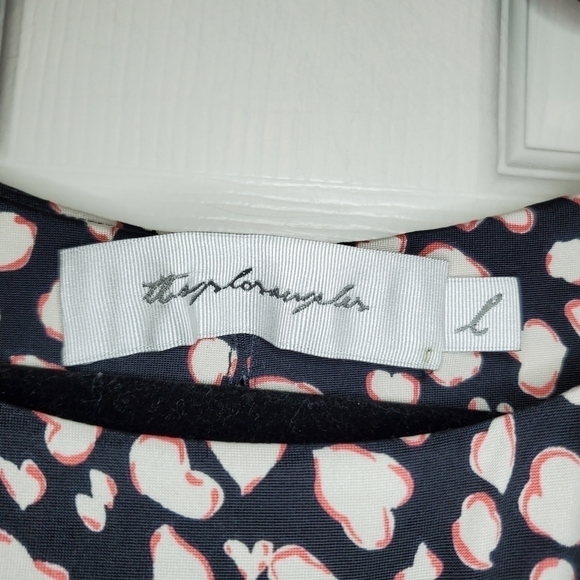 T Bags Abstract Heart Printed Dress Valentines Day Date Large - Picture 12 of 12